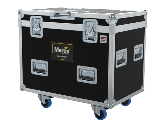 Santosom Moving Head Flight case PRO, 4x AURA RAVEN XIP (no foam Shell)