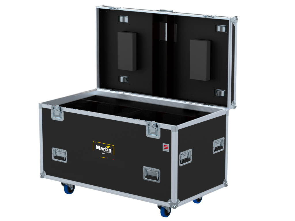 Santosom Moving Head Flight case PRO, 4x Martin MAC Aura PXL (No Foam Shell)