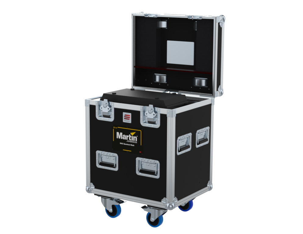 Santosom Moving Head Flight case PRO, Martin Quantum Wash