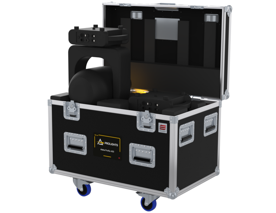 Santosom Moving Head Flight case PRO, 2x Prolights Astra Profile 400
