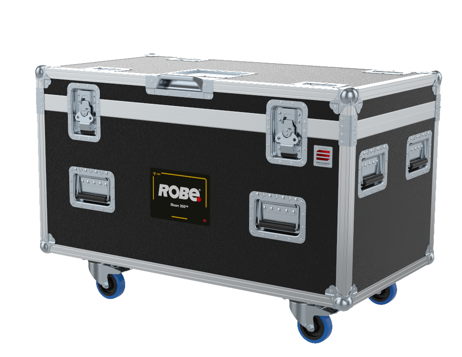 Santosom Moving Head Flight case PRO, 4x Robe LED IBeam 350