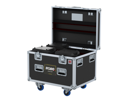 SANTOSOM Moving Head Flight case PRO, 4x Robe LEDWash 600X