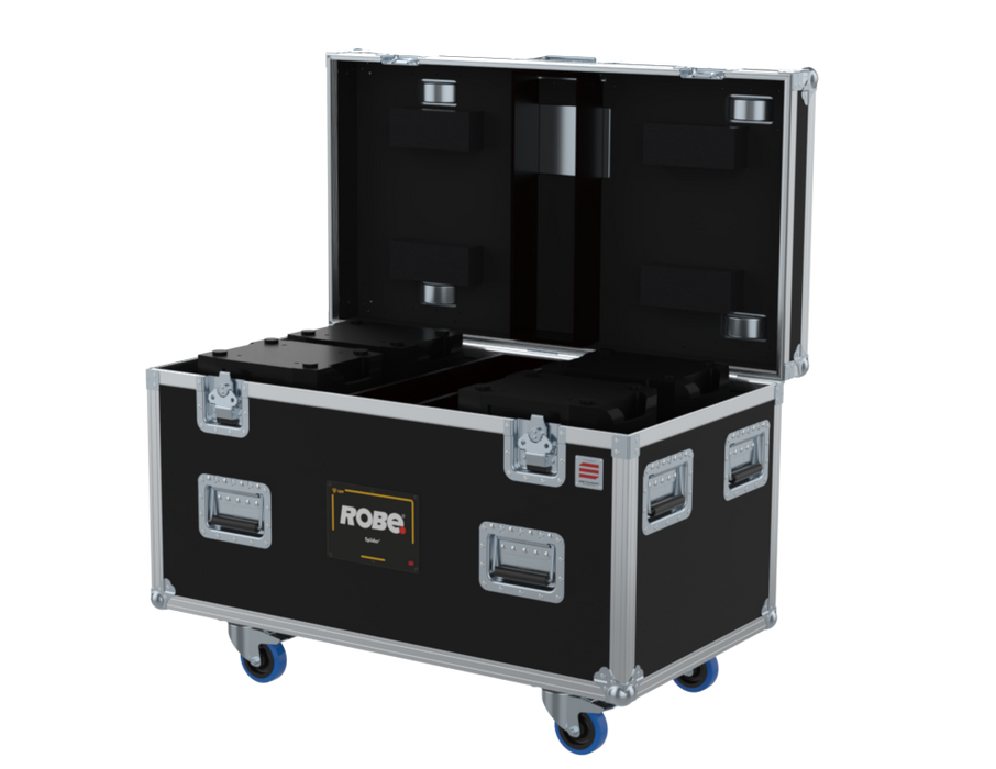 Santosom Moving Head Flight case PRO, 4x Robe Spiider
