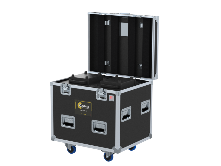 Santosom Moving Head Flight case PRO, 2x Clay Paky Arolla Profile MP (No Foam)