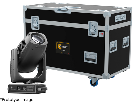 SANTOSOM Flight case PRO, 2x ClayPaky Ultimo Sharpy (no foam, DVCS)