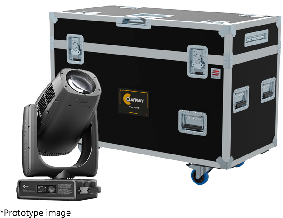 SANTOSOM Flight case PRO, 2x ClayPaky Ultimo Sharpy (no foam, DVCS)