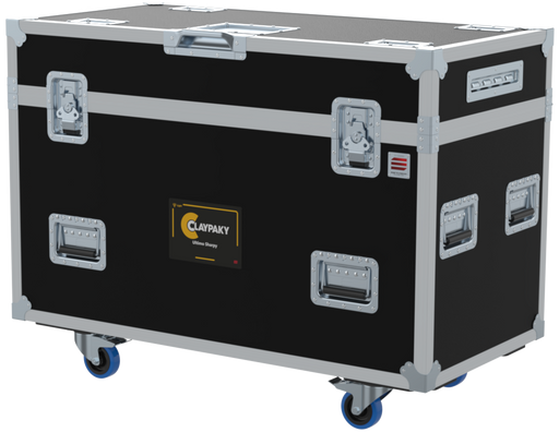 SANTOSOM Flight case PRO, 4x ClayPaky Ultimo Sharpy (no foam, DVCS)