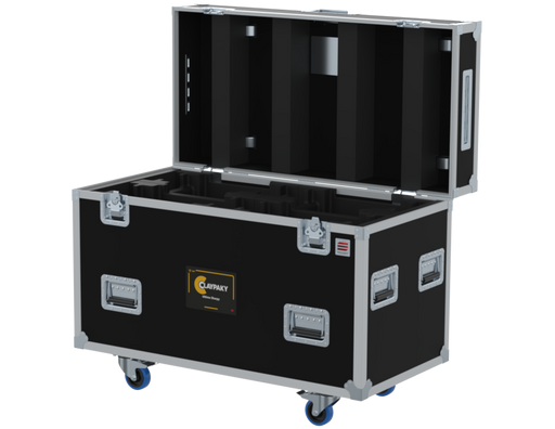 SANTOSOM Flight case PRO, 4x ClayPaky Ultimo Sharpy (no foam, DVCS)