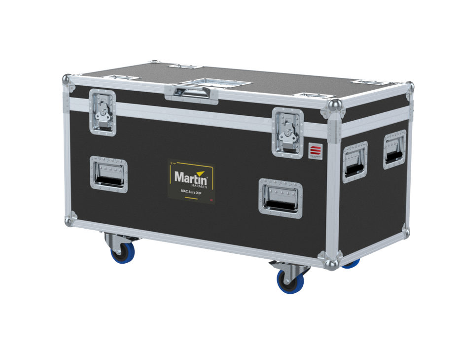 Santosom Moving Head Flight case PRO, 6x Martin MAC AURA XIP (No Foam)