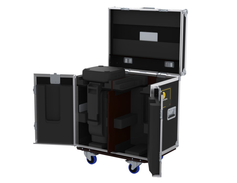 Santosom Moving Head Flight case PRO, 2x Ayrton Mamba