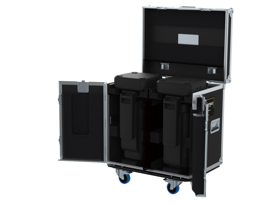 SANTOSOM Moving Head Flight case PRO-2, 2x Ayrton Rivale