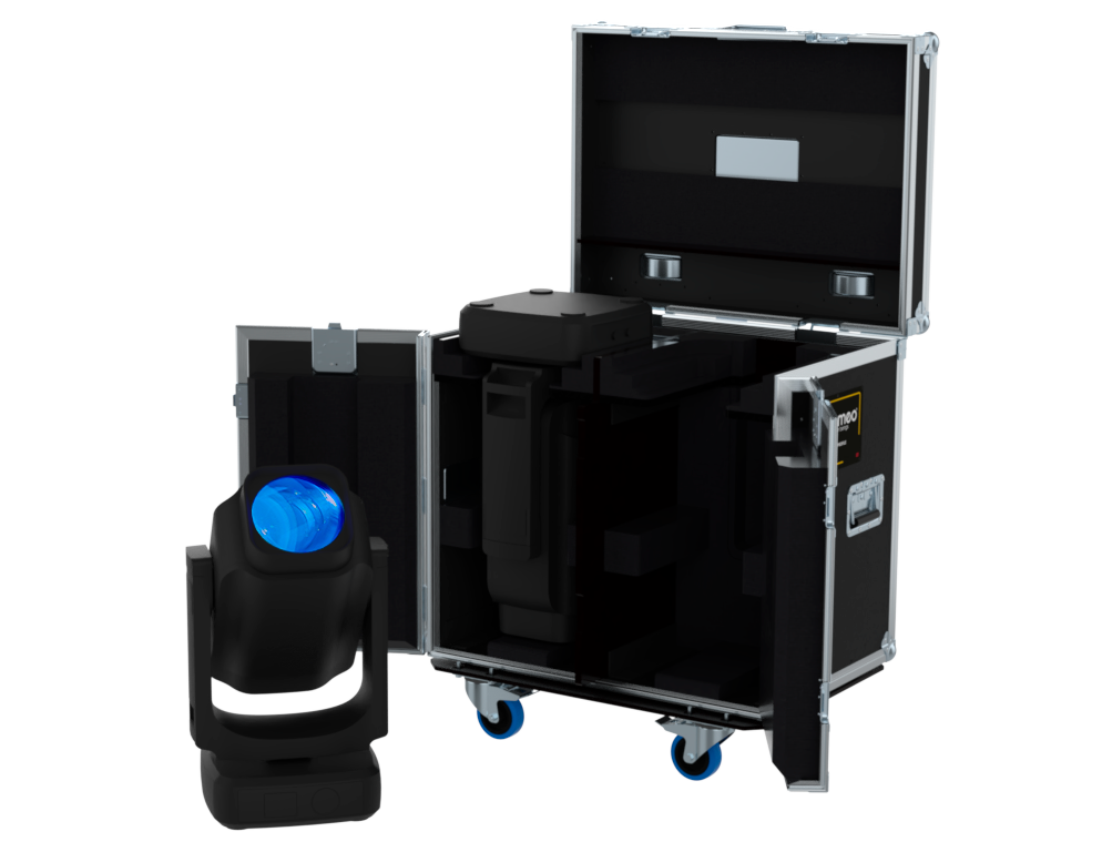 SANTOSOM Moving Head Flight case PRO-2, 2x Ayrton Rivale