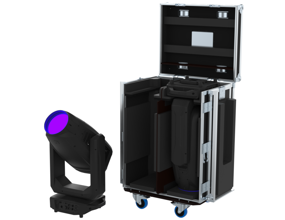 Santosom Moving Head Flight case PRO-2, 2x CAMEO OPUS X4 PROFILE