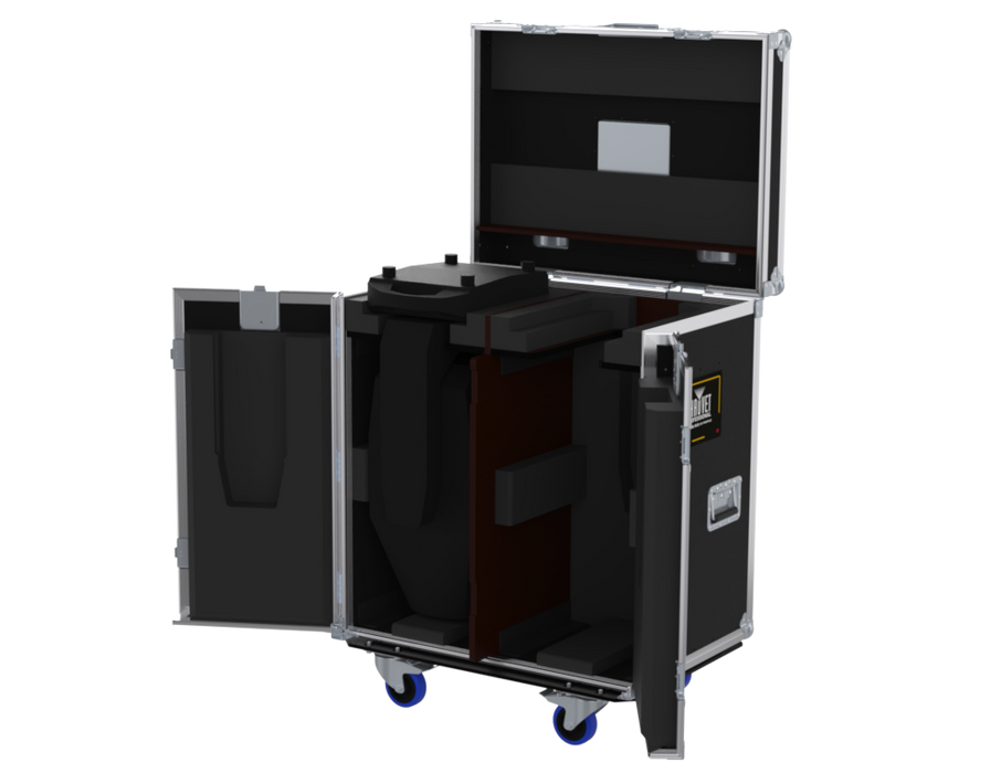 Santosom Moving Head Flight case PRO-2, 2x Maverick Silens 2X Profile