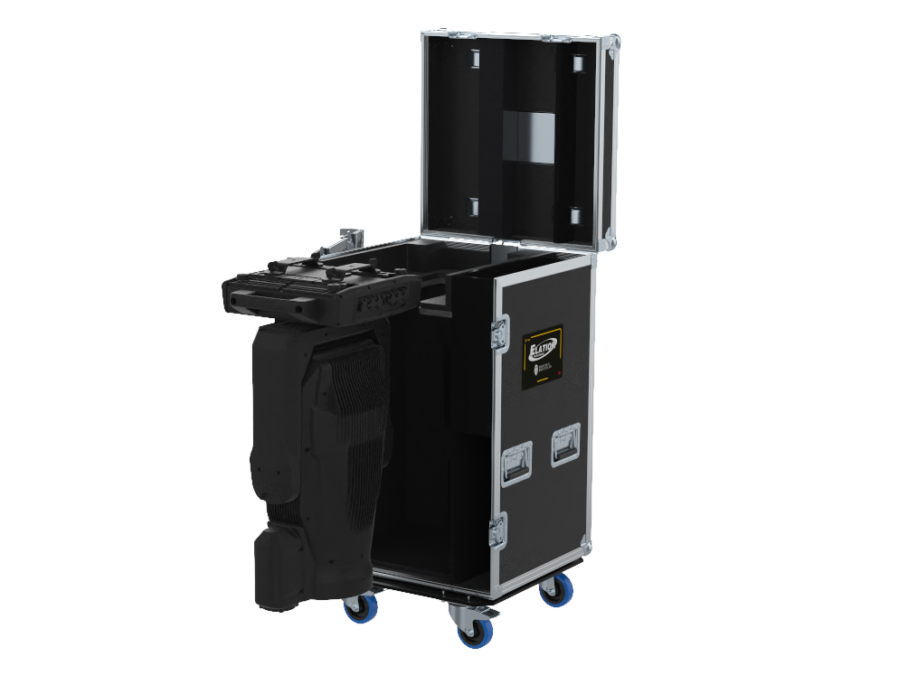 Santosom Moving Head Flight case, 1X Elation Proteus Brutus FS