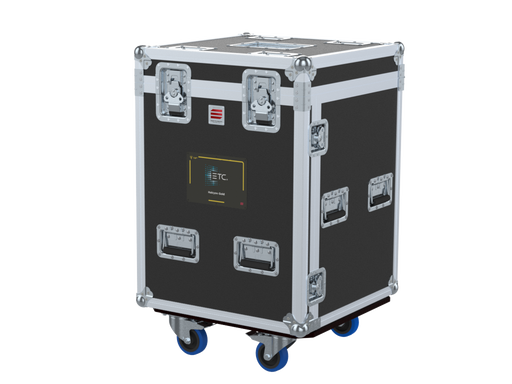 Santosom Moving Head Flight case PRO, 1x ETC Halcyon Gold