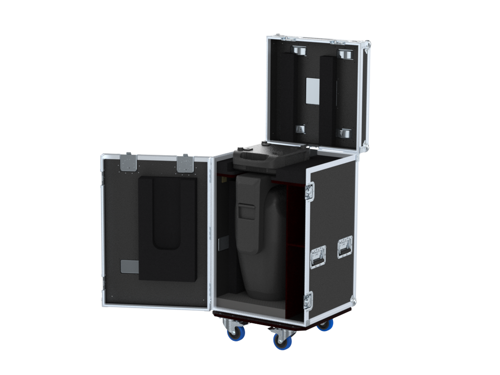 Santosom Moving Head Flight case PRO, 1x ETC Halcyon Platinum