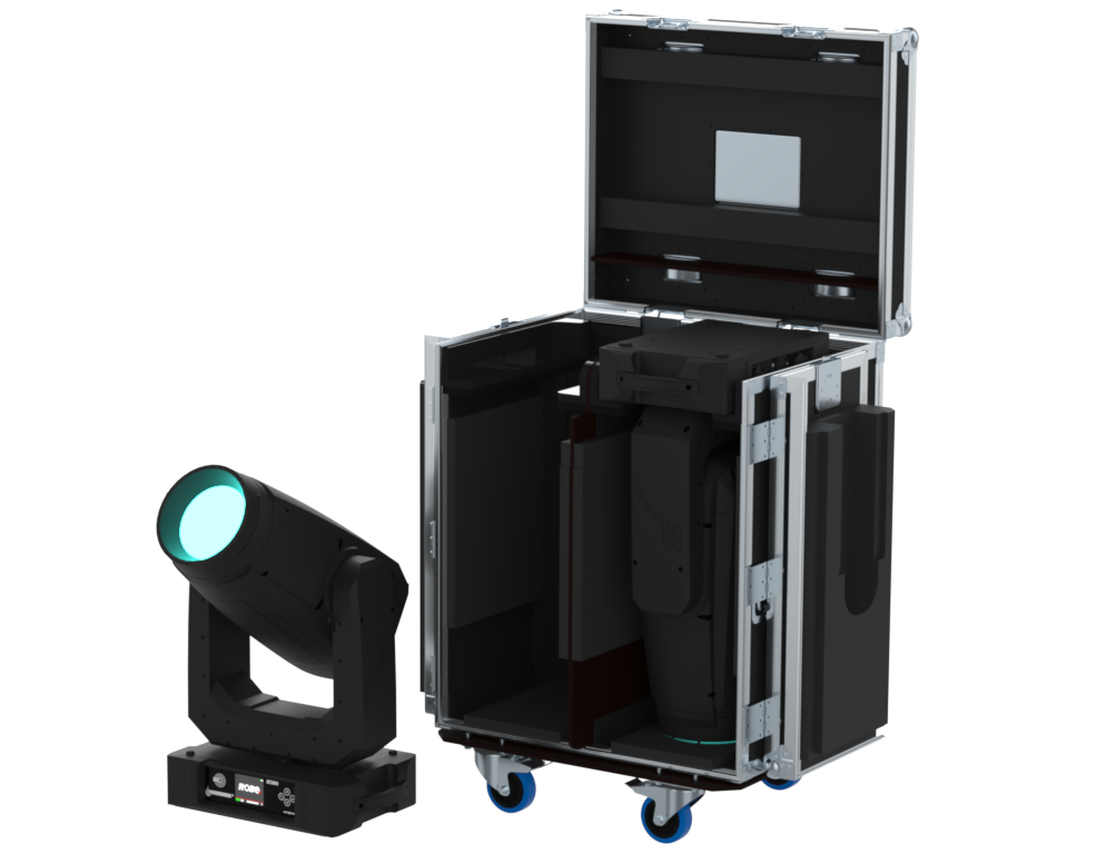 SANTOSOM Moving Head Flight case PRO, 2x Robe iEsprite