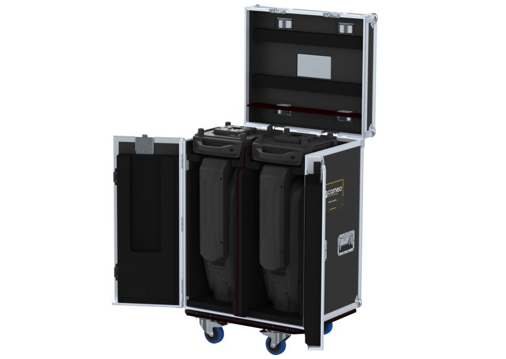 Santosom Moving Head Flight case PRO-2, 2x CAMEO OPUS X4 PROFILE