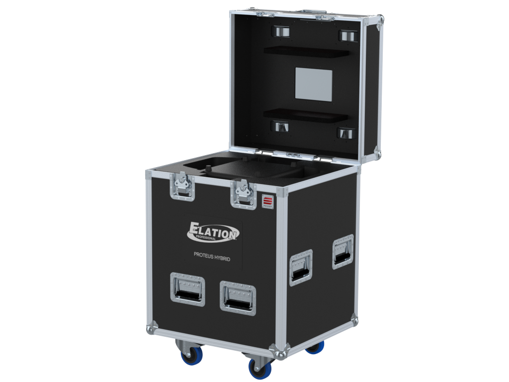 Santosom Moving Head Flight case, 1x Elation Proteus Hybrid (No Foam shell)