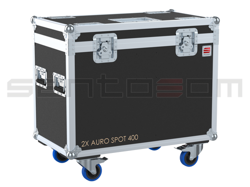 Santosom Moving Head Flight case, 2x Cameo Auro Spot 400