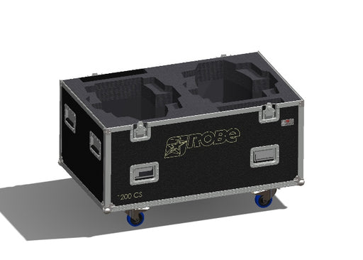 Santosom Moving Head Flight Case PRO, 2x Robe 1200 AT Color Spot