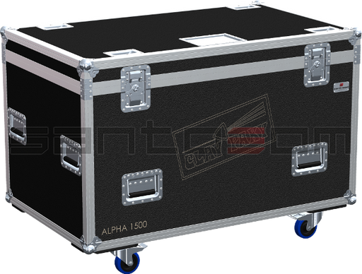 Santosom Moving Head Flight case, 2x Clay Paky Alpha 1500 (No Foam shell)