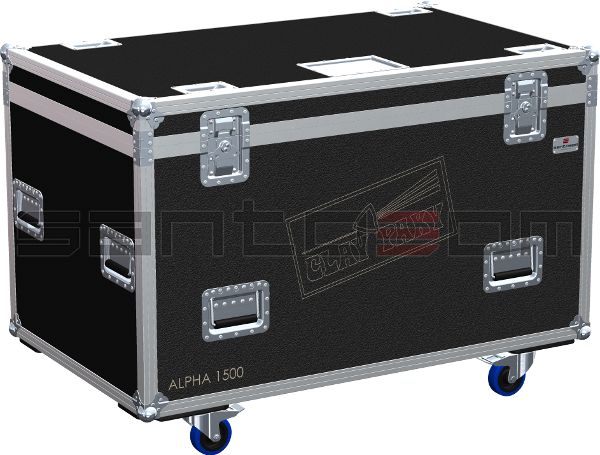 Santosom Moving Head Flight case, 2x Clay Paky Alpha 1500 (No Foam shell)