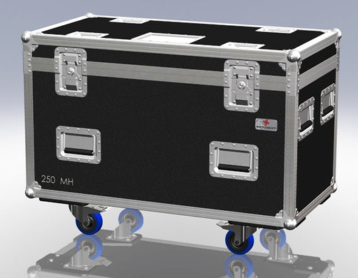 Santosom Moving Head Flight case, 2x Martin Mac 250 Krypton