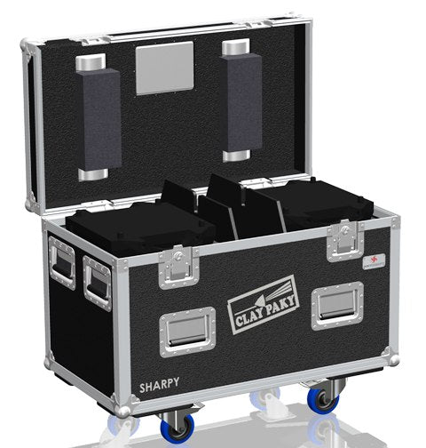 Santosom Moving Head Flight case, 2x Clay Paky Sharpy