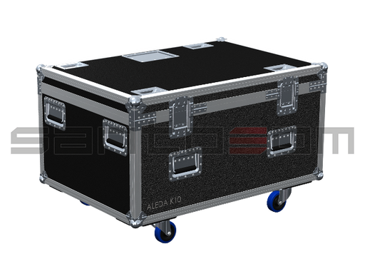 Santosom Moving Head Flight case, 4x Clay Paky Aleda K10 (No Foam shell)