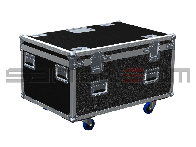 Santosom Moving Head Flight case, 4x Clay Paky Aleda K10 (No Foam shell)