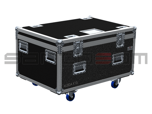 Santosom Moving Head Flight case, 4x Clay Paky Aleda K10 (No Foam shell)