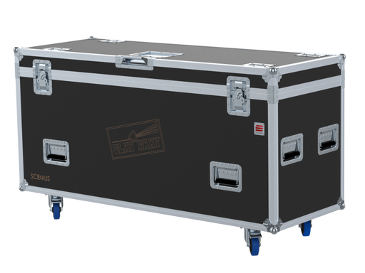 Santosom Moving Head Flight case, 2x Clay Paky Scenius Spot/Profile (No Foam)