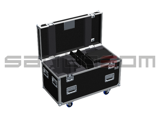 Santosom Moving Head Flight Case, 2x Robe Robin 300