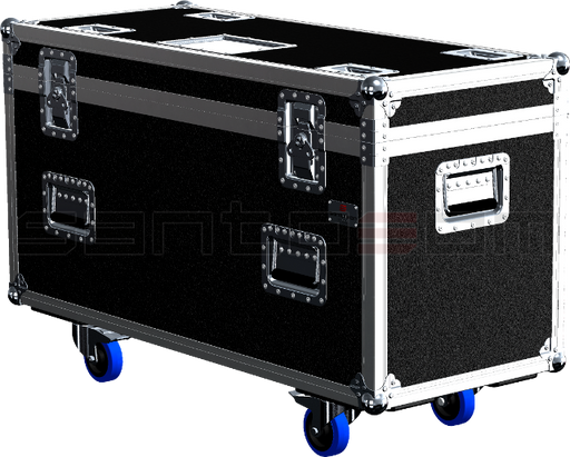 Santosom Moving Head Flight case PRO, 2x Martin Rush MH3