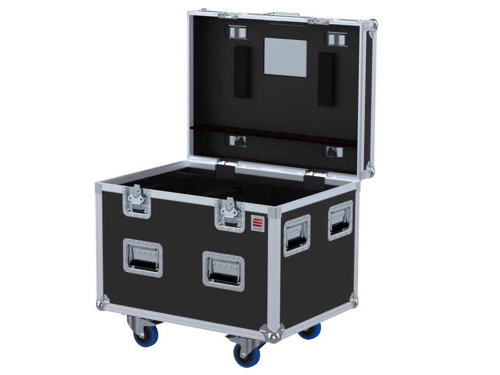 Santosom Moving Head Flight case PRO, 2x Beam 230/260/5R/7R