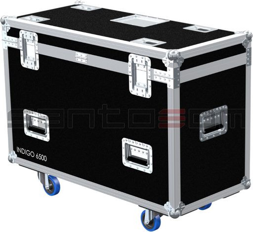 Santosom Moving Head Flight Case, 2x Showtec Indigo 6500