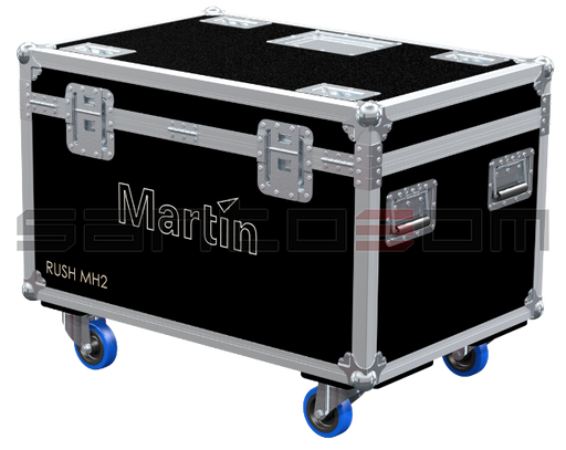 Santosom Moving Head Flight Case PRO, 8x Martin Rush MH 2 Wash