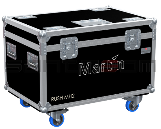 Santosom Moving Head Flight Case PRO, 8x Martin Rush MH 2 Wash