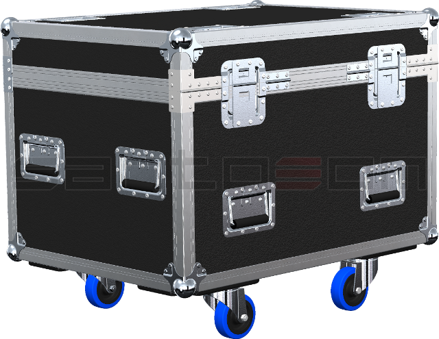 Santosom Moving Head Flight case, 4x GLP Impression X4