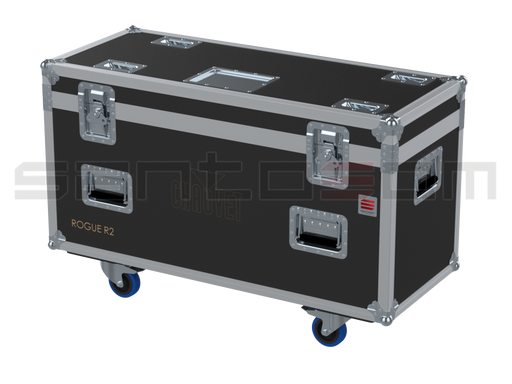 Santosom Moving Head Flight case PRO, 2x Chauvet Rogue R2/R2X Beam/ Spot