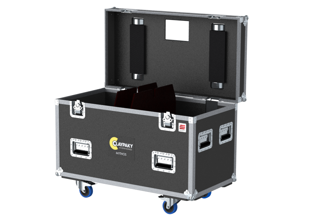 Santosom Moving Head Flight case PRO, 2x Clay Paky Supersharpy/Mythos