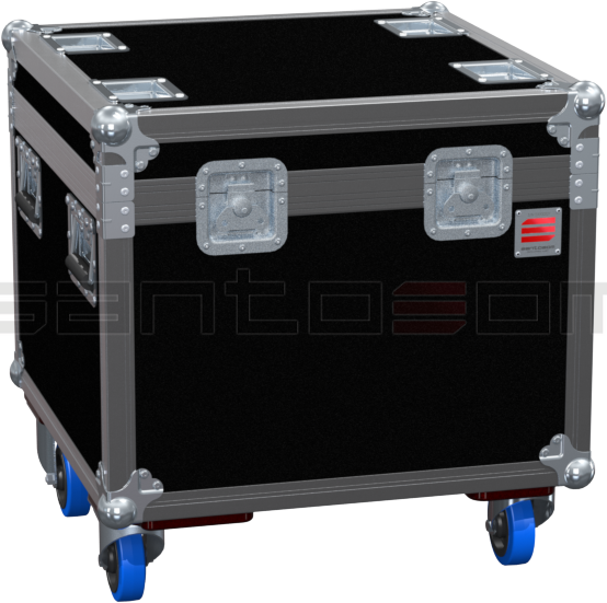 Santosom Moving Head Flight case, 4x GLP Impression X4s