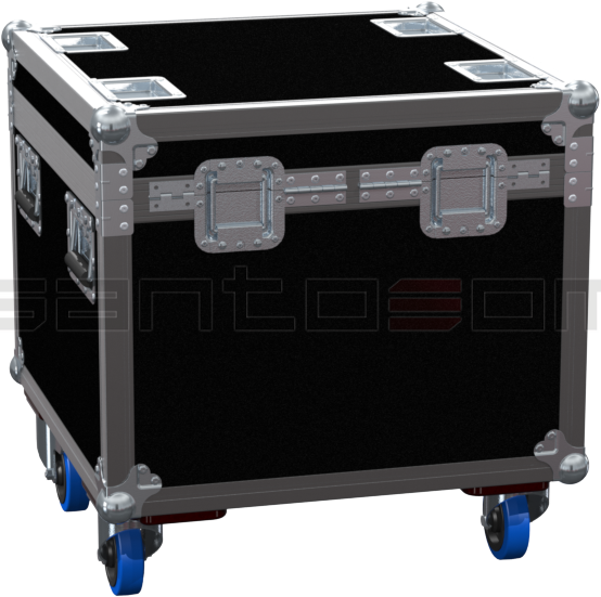 Santosom Moving Head Flight case, 4x GLP Impression X4s