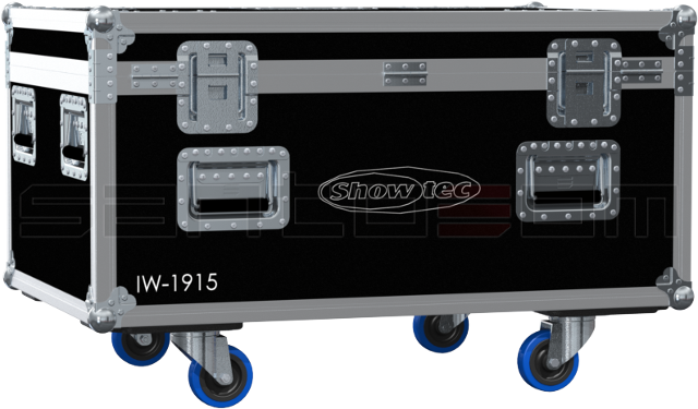 Santosom Moving Head Flight Case PRO, 4x Showtec iW-1915 + Access.