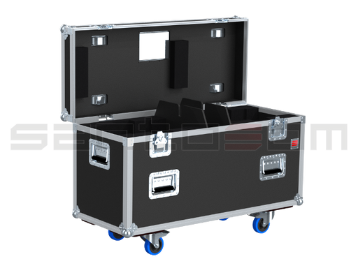 Santosom Moving Head Flight case, 2x Chauvet Rogue R1