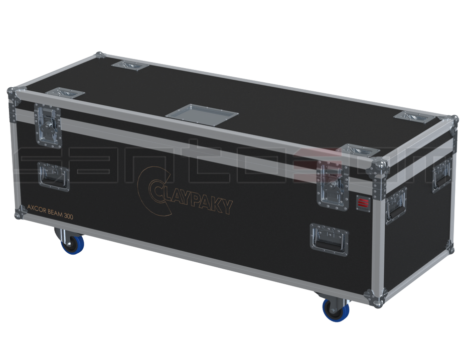 Santosom Moving Head Flight case PRO, 4x Clay Paky Axcor Beam 300