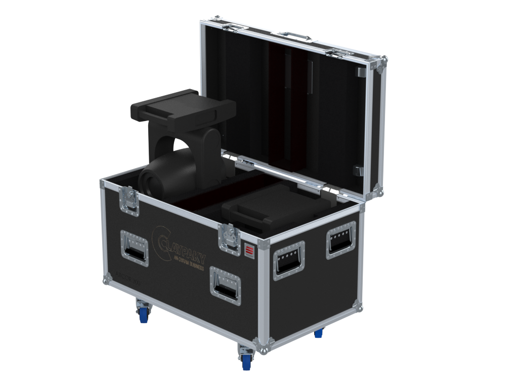 Santosom Moving Head Flight case PRO, 2x Clay Paky Axcor Spot 300