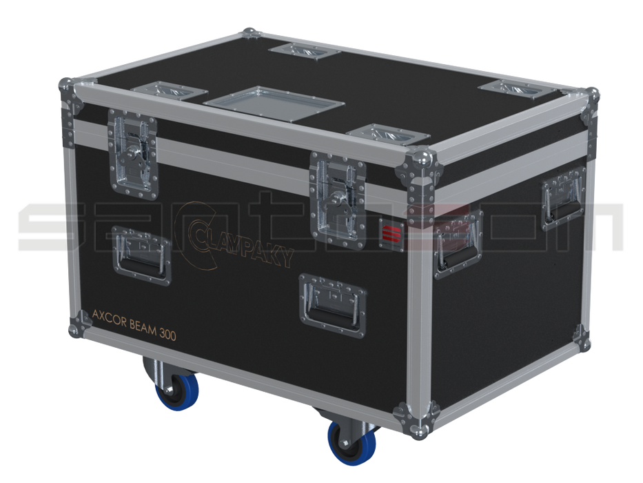 Santosom Moving Head Flight case PRO, 2x Clay Paky Axcor Wash 300
